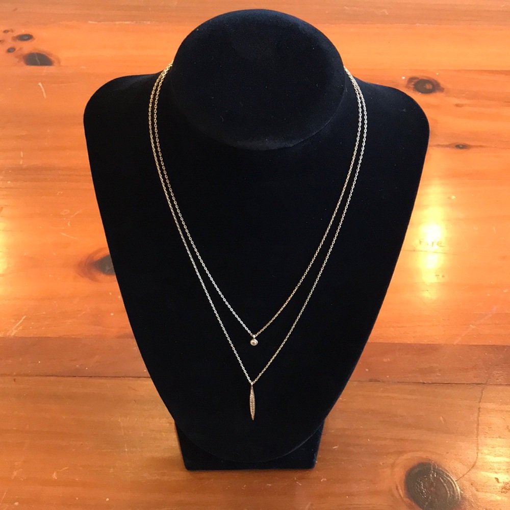 FINAL PRICE Loft two-tiered necklace